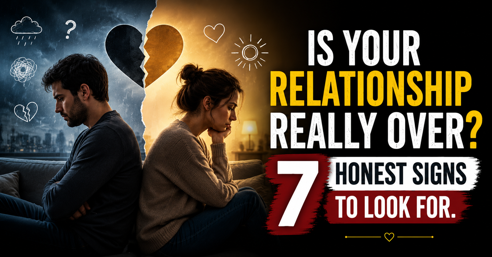 Is Your Relationship Really Over? 7 Honest Signs to Look For